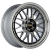 BBS LM 18x8 5x114.3 ET40 Diamond Black Center / Machined Lip Wheel -82mm PFS/Clip Required - LM080DBPK