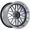 BBS LM 20x10.5 5x114.3 ET20 CB66 Diamond Black Center Diamond Cut Lip Wheel - LM239DBPK