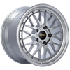 BBS LM 18x10 5x130 ET65 CB71.6 Diamond Silver Center Diamond Cut Lip Wheel - LM266DSPK