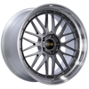 BBS LM 20x10 5x120 ET33 Diamond Black Center Diamond Cut Lip Wheel -82mm PFS/Clip Required - LM284DBPK