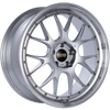 BBS LM-R 21x9 5x120 ET32 Diamond Silver Center Diamond Cut Lip Wheel -82mm PFS/Clip Required - LM325DSPK