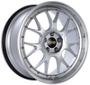 BBS LM-R 20x9.5 5x114.3 ET40 CB66 Diamond Silver Center Diamond Cut Lip Wheel - LM329DSPK