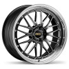 BBS LM 20x9 5x130 ET42 CB71.6 Diamond Black Wheel w/ Diamond Cut Machined Lip - LM471DBPK-BKBD Photo - Primary