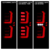 Spyder LED Tail Lights - Black Housing / Smoked Lens - 19-21 Silverado w. Factory LED Bulbs