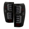 Spyder LED Tail Lights - Black Housing / Smoked Lens - 19-21 Silverado w. Factory LED Bulbs