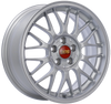 BBS RG-F 16x7 5x100 ET35 Sport Silver Wheel -70mm PFS/Clip Required - RG383SK