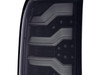 Alpharex Pro Series LED Tail Lights - Jet Black - 14-18 Silverado 1500