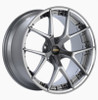 BBS RI-S 20x9 5x112 ET34 Diamond Silver Center / Diamond Cut Lip Wheel -82mm PFS/Clip Required - RIS008DSPK