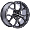 BBS SR 18x9 5x112 ET21 CB66.5 Satin Grey Wheel - SR033SG