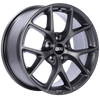 BBS SR 19x8.5 5x114.3 ET35 Satin Grey Wheel -82mm PFS/Clip Required - SR039SG