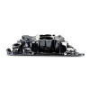 Edelbrock 65-90 BB Chevy Oval Port Heads Performer 2-O Manifold - Black Plasma - 2161-BP Photo - out of package