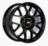 BBS XR 17x7.5 5x114.3 ET35 Black Gloss Wheel - 82mm PFS Required - XR0405BG