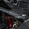 EOS Engine Bay X-Brace w. No Logo - Carbon Fiber - C8 Corvette (BRACE-687-BKCF-NOLOGO)