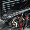 EOS Engine Bay X-Brace w. No Logo - Carbon Fiber - C8 Corvette (BRACE-687-BKCF-NOLOGO)