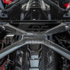 EOS Engine Bay X-Brace w. No Logo - Carbon Fiber - C8 Corvette (BRACE-687-BKCF-NOLOGO)