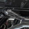 EOS Engine Bay X-Brace w. No Logo - Carbon Fiber - C8 Corvette (BRACE-687-BKCF-NOLOGO)