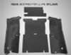 BedRug 03-06 Jeep LJ Unlimited Rear 4pc BedTred Cargo Kit (Incl Tailgate & Tub Liner) - BTLJ04R
