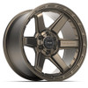 4PLAY 4P63 20x10 6x135 + 6x139.7 -18et Satin Bronze Wheel
