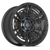 4PLAY 4PS01 18x9 6x135 + 6x139.7 -6et Satin Black Wheel