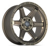 4PLAY 4PS63 20x9 5x127 + 5x139.7 -6et Satin Bronze Wheel