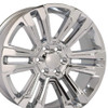 OE Wheels CV44 22x9 6x139.7 24et Chrome Wheel