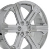 OE Wheels CV60 24x10 6x139.7 30et Chrome Wheel