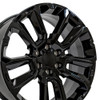 OE Wheels CV68 22x9 6x139.7 28et Gloss Black Wheel