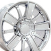 OE Wheels CV77 20x9 6x139.7 27et Chrome Wheel