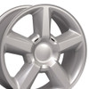 OE Wheels CV83 20x8.5 6x139.7 31et Gloss Silver Wheel