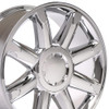 OE Wheels CV85 20x8.5 6x139.7 31et Chrome Wheel
