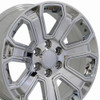 OE Wheels CV93 20x8.5 6x139.7 31et Chrome with Chrome Insert Wheel
