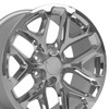 OE Wheels CV98B 20x9 6x139.7 24et Chrome Wheel