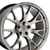 OE Wheels DG15 20x9 5x115 18et Gloss Hyper Black Wheel