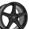 OE Wheels FR06B 18x9 5x114.3 24et Gloss Black Wheel