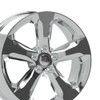 OE Wheels JP28 20x8.5 5x127 50et Chrome Wheel