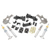 Belltech LOWERING KIT 2019 Chevrolet Silverado / GMC Sierra 1500 2WD All Cab - 2-4in Fr / 6in R - 1040SP