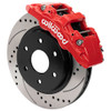 Wilwood 6 Piston Big Brake Kit - Front - Red Calipers / Drilled & Slotted Rotors - 2021+ Ford Raptor