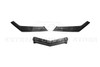 EOS 3 Piece Front Splitter - Carbon Flash Metallic - C8 Corvette Z06