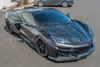 EOS 3 Piece Front Splitter - Carbon Flash Metallic - C8 Corvette Z06