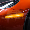 EOS Front Side Marker Lights - Clear - 05-13 C6 Corvette Base / GS / Z06 / ZR1 (LIGHT-1453-CL)