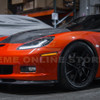 EOS Front Side Marker Lights - Smoke Tinted - 05-13 C6 Corvette Base / GS / Z06 / ZR1 (LIGHT-1453-SM)