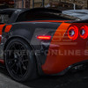 EOS Rear Side Marker Lights - Clear - 05-13 C6 Corvette Base / GS / Z06 / ZR1 (LIGHT-1454-CL)