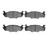 DFC 80-84 Volkswagen Scirocco Front 4000 Hybridynamic Brake Pads - 4000-0206-00 Photo - Primary