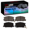 DFC 84-87 Toyota Corolla Front 4000 Hybridynamic Brake Pads - 4000-0282-00 Photo - Primary