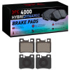 DFC 87-00 Saab 900 Rear 4000 Hybridynamic Brake Pads - 4000-0495-00 Photo - Primary