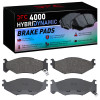 DFC 91-95 Plymouth Voyager Front 4000 Hybridynamic Brake Pads - 4000-0522-00 Photo - out of package
