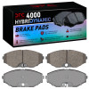 DFC 93-97 Infiniti Q45 Front 4000 Hybridynamic Brake Pads - 4000-0587-00 Photo - Primary