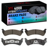 DFC 95-02 Mercury Mountaineer Rear 4000 Hybridynamic Brake Pads - 4000-0667-00 Photo - Primary