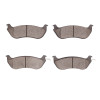DFC 96-02 Mercury Grand Marquis Rear 4000 Hybridynamic Brake Pads - 4000-0690-00 Photo - Primary