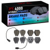 DFC 99-05 Volkswagen Passat Front 4000 Hybridynamic Brake Pads - 4000-0839-00 Photo - out of package